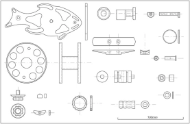 All the parts without measurements. All the parts without measurements.