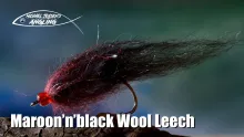 Video thumb for Maroon'n'black Wool Leech