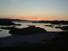 User submitted picture: sunset on Isle of Mull, l...